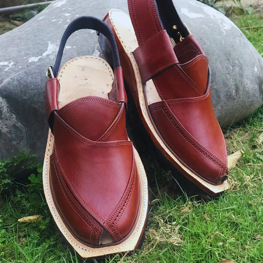 Norozi Regal Brown Double Sole Chappal