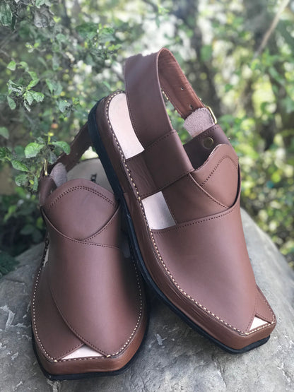 Brown Kaptaan Chappal – Lightweight & Stylish